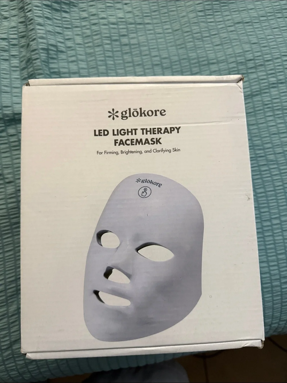 Glokore LED Light Therapy Facemask - White